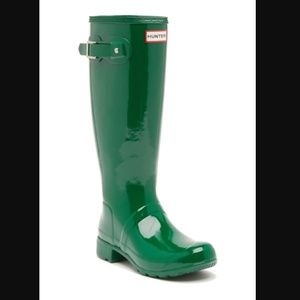 Hunter Original Tour Gloss Packable Rain Boot